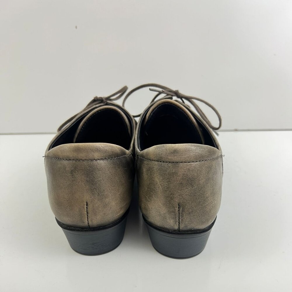 Naot Women's Embrace  Oxford Shoes Size 40 US 9 Leather Gray Casual Studded - Picture 3 of 14